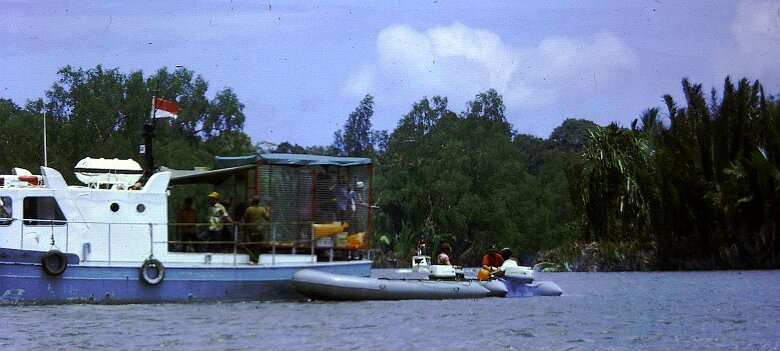 1973-Indonesie_Mahakam_PICT10087-PL Indonésie, Mahakam - Par Pierre Lauro ${fileName} © Pierre Lauro