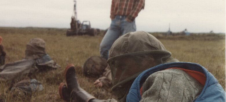 Alaska, Aléoutiennes été 1982 par Christian Madillac Protection contre les moustiques ${