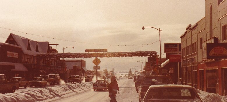 Mission 404 05 01, Wyoming, Région Jackson Hole fin novembre 1983 ${