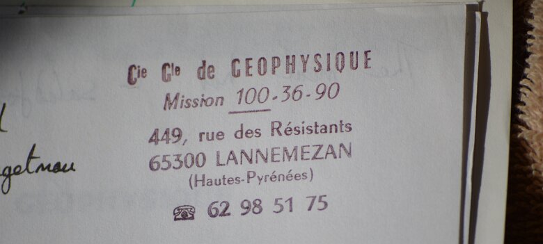 lannemezan_crew 1985: Hautes-Pyrténées France, Mission 100-36-90 - Septembre 1985 ${