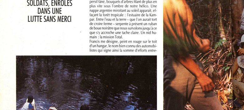 1986: Indonésie par Arnaud Bouvet Article du magazine GRANDS REPORTAGES ${
