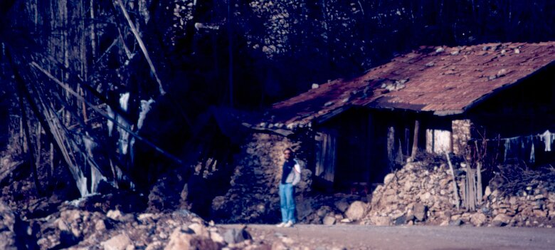 1988; Turquie par Gérard Gadaud Mission pour TPAO en 1988; en reconnaissance avec Mhemet ${