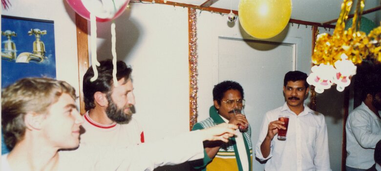 1989: Oman par Jacques Bernaux, Gérard Gadaud Oman, Noël 1989 (photo ?) ${