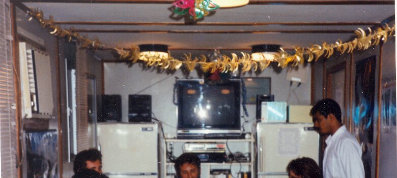 Mars 1990 - Départ Gérard Gadaud Oman 1990; Départ Gérard Gadaud (photo de ?) ${