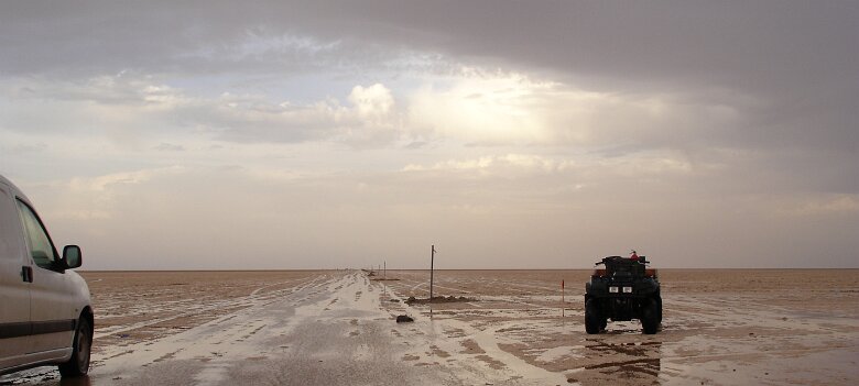 Tunisie par Christian Bois Chott el Jerid, Tunisie en septembre-octobre 2007 23/09/2007 08:15 © Chistian Bois