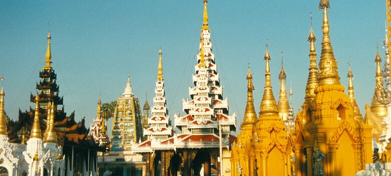 Gazoduc Myanmar Total - 1 - yangon Pagode Shwedagon - ${label} ${