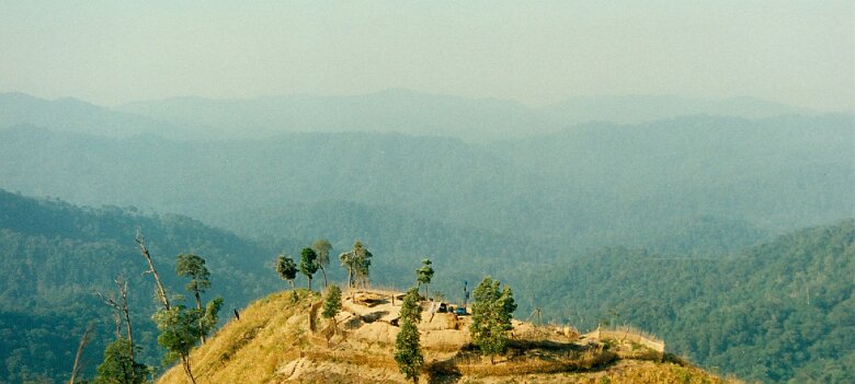 Gazoduc Myanmar Total - 10 - Ban i tong frontiere Birmano - Thailandaise - ${label} ${