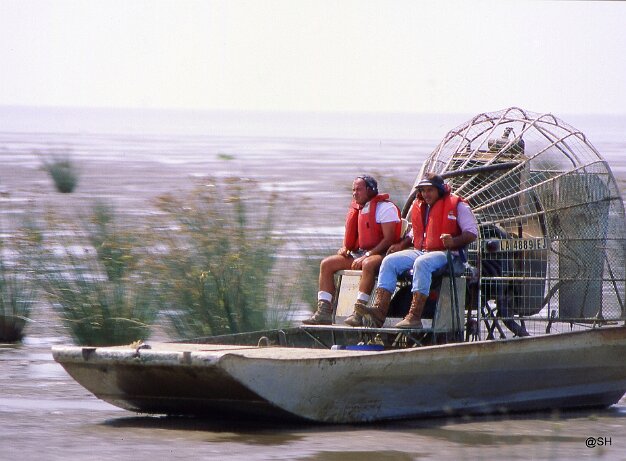 Shallow Water au Vénézuela en 1994 - par Samuel HEDOUIN Shallow Water 424 15 62, dans le delta du Rio Macareo (bassin de l'Orénoque) au Vénézuela en 1994 Nous sommes quelques...