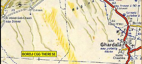 Forts du Sahara du Nord - BORDJ THERESE CGG Bordj Thérèse CGG 32° 05'22