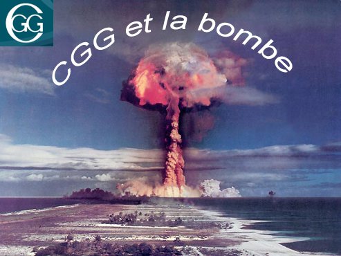 CGG et la bombe à Moruroa